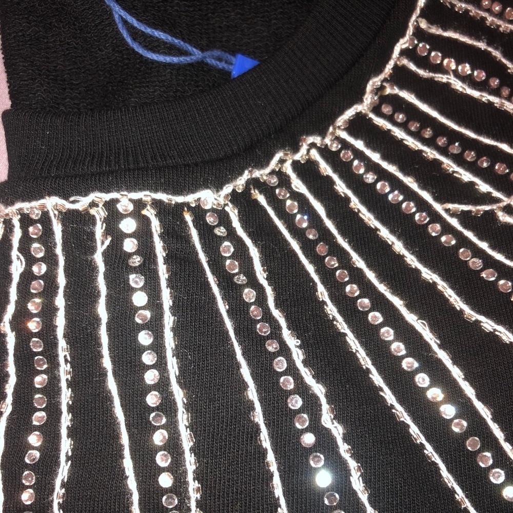 Black short sleeved sweater - Picture 4 of 6